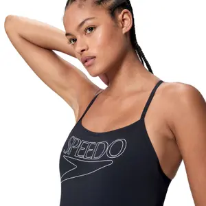 Badeanzug, Damen Speedo Endurance+ Logo image-5