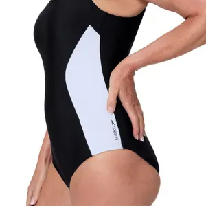 Badeanzug, Damen Speedo Colorblock Contour image-4
