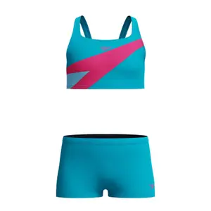 Μαγιό δύο κομματιών για κορίτσι Speedo Hyperboom Butterfly image-1