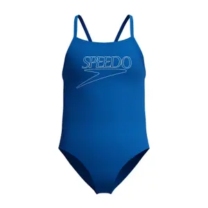 Μαγιό ενός τεμαχίου για κορίτσια Speedo Endurance+ Logo image-1