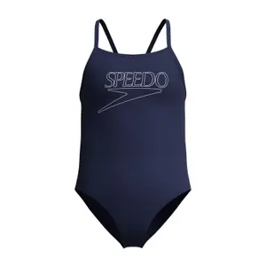 Μαγιό ενός τεμαχίου για κορίτσια Speedo Endurance+ Logo image-1
