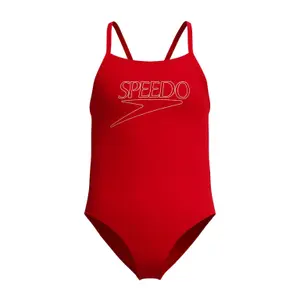 Μαγιό ενός τεμαχίου για κορίτσια Speedo Endurance+ Logo image-1
