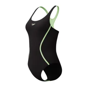 Μονόχρωμο μαγιό γυναικείο Speedo SOLID Splice Medalist image-0
