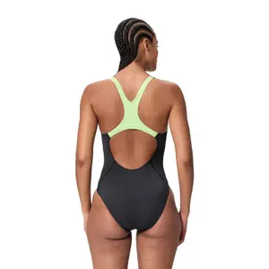 Μονόχρωμο μαγιό γυναικείο Speedo SOLID Splice Medalist image-3