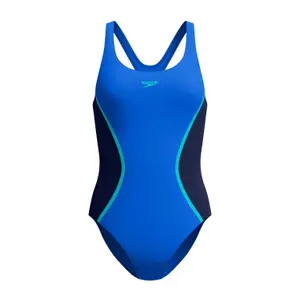 Μονόχρωμο μαγιό γυναικείο Speedo Splice Medalist image-5