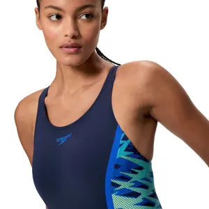 Badeanzug, Damen Speedo Hyperboom Splice Muscleback image-5
