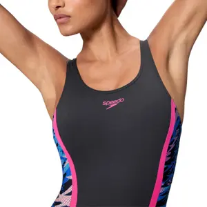 Badeanzug, Damen Speedo Hyperboom Splice Muscleback image-4