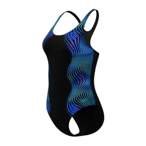 Badeanzug, Damen Speedo Print Medalist image-0