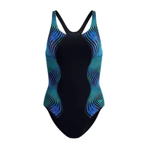 Badeanzug, Damen Speedo Print Medalist image-1