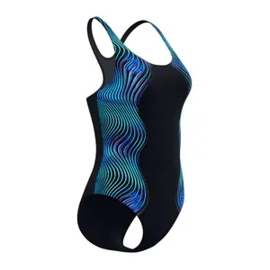 Badeanzug, Damen Speedo Print Medalist image-2