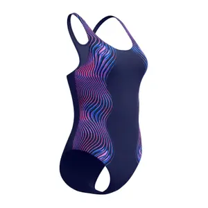 Badeanzug, Damen Speedo Print Medalist image-6