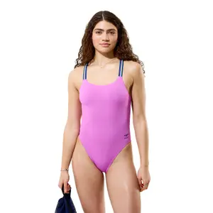 Badeanzug, Damen Speedo Solid Comfort V-back image-1