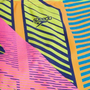 Fato de banho de menina Speedo Digital Placement Splashback image-2