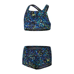 Traje de baño de 2 piezas para niña Speedo Eco Allov Boyleg Short image-0