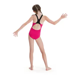 1-piece swimsuit for girls Speedo Eco+ Dig Placem Splashb image-2
