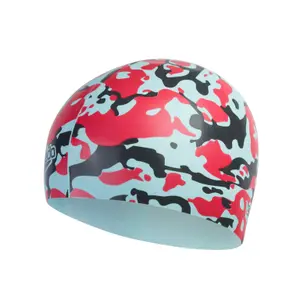 Bonnet de bain imprimé silicone Speedo P6 image-0