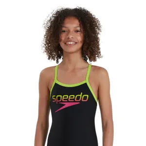 Maillot de bain 1 pièce fille Speedo Boom Placem Thinst Muscleb image-1