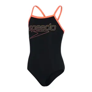1-dels baddräkt för flickor Speedo Boom Placem Thinst Muscleb image-0