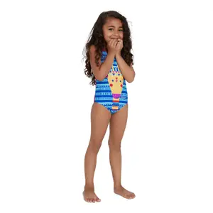 Maillot de bain 1 pièce fille Speedo Junglegina image-1