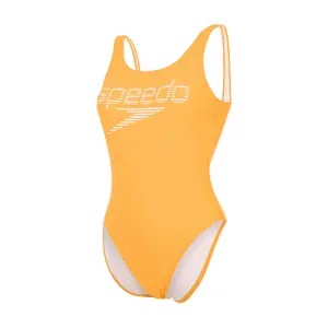 1-dels baddräkt med logotyp för kvinnor Speedo Stripe Leisure Deep UB image-0