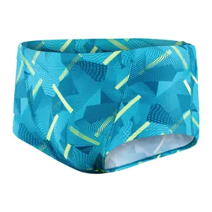 Boxer de bain rayé Speedo End+ Geo Allov 17 cm image-0