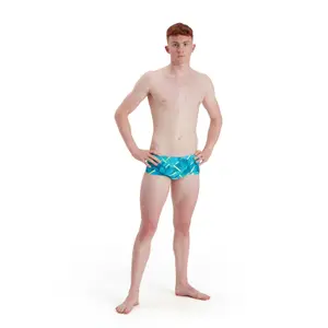 Boxer de bain rayé Speedo End+ Geo Allov 17 cm image-1