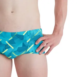 Boxer de bain rayé Speedo End+ Geo Allov 17 cm image-3