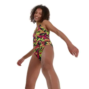 Maillot de bain 1 pièce fille Speedo H-Boom Logo Medalist image-2