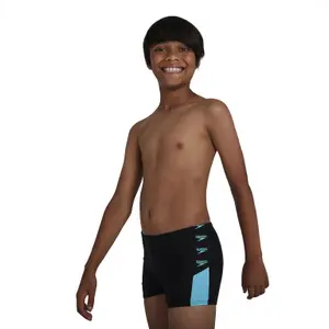 Swim shorts with child logo Speedo Boom Splice image-1