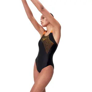 Maillot de bain 1 pièce femme Speedo Eco Medley Logo image-3