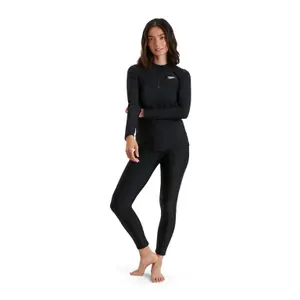Bade-T-Shirt mit langen Ärmeln und Reißverschluss, Damen Speedo Eco image-1