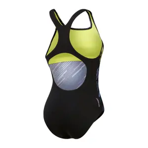Costume da bagno donna a 1 pezzo Speedo Eco+m Dig Print Medalist image-1