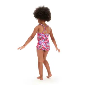 Einteiliger Badeanzug mit Druckmotiv und schmalen Trägern, Baby, Mädchen Speedo LTS image-2
