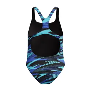 Μαγιό για κορίτσι Speedo Hyperboom Allover Medalist image-1