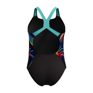 Maillot de bain 1 pièce fille Speedo Digital Placement Splashback image-1