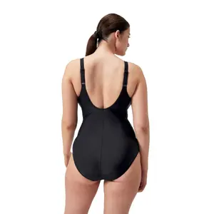 Dames zwempak uit 1 stuk Speedo Cross Knot Shaping image-1