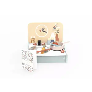 Minikitchen construction set with 8 runners Speedy Monkey image-0