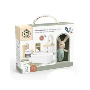 Games &amp; education Speedy Monkey Salle de bain de la maison de poupée image-0