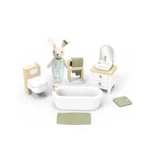 Games &amp; education Speedy Monkey Salle de bain de la maison de poupée image-1
