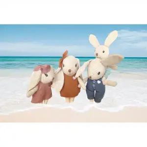 Teddy bears 4 characters Speedy Monkey Famille lapin image-2