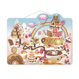 48-piece magnetic puzzle Speedy Monkey Bonbons image-0