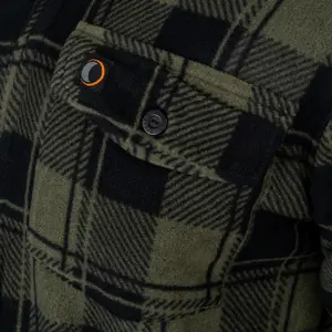 Sherpa Fleece Long Sleeve Shirt Speero image-4