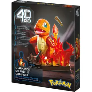 Puzzle 241 Pieces Spin Master 4D Salameche Pokemon