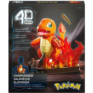 Puzzle 241 Pieces Spin Master 4D Salameche Pokemon image-1