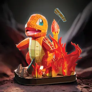Puzzle 241 Pieces Spin Master 4D Salameche Pokemon image-3
