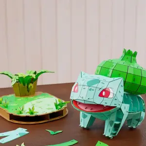 195-teiliges Puzzle Spin Master 4D Build Pokemon - Bulbizarre image-2