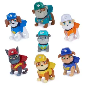 Kinder Sammlungsfigur Spin Master Paw Patrol Rubble & Crew (x7) image-1
