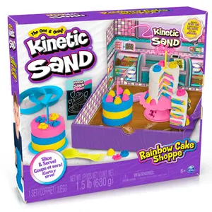 Fantasi-spil Spin Master Kinetic Sand Rainbow Cake Shoppe image-1