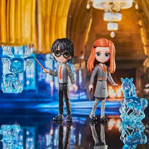 Figurines harry potter and harry ginny Spin Master Hpotter (x2) image-4