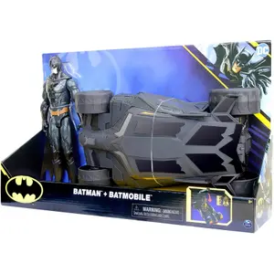 Batman action figure with vehicle Spin Master image-2